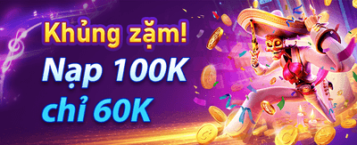 Khuyến Mãi Nạp Đầu 100% banner